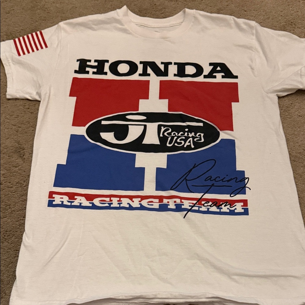 Honda Racing Team White T-Shirt